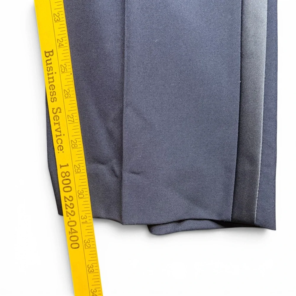 USAF Dress Uniform Trousers Blue Wool Blend Satin Stripe Mens 38x30  Patriot USA - Picture 9 of 12